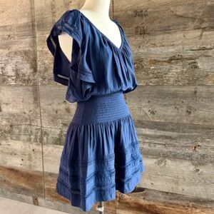 Ramy Brook Navy Blue Dress